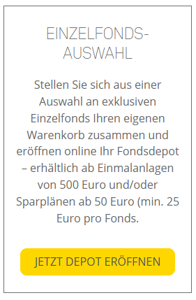 Einzelfondsauswahl