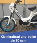 Kleinkraftrad und – roller bis 50 ccm